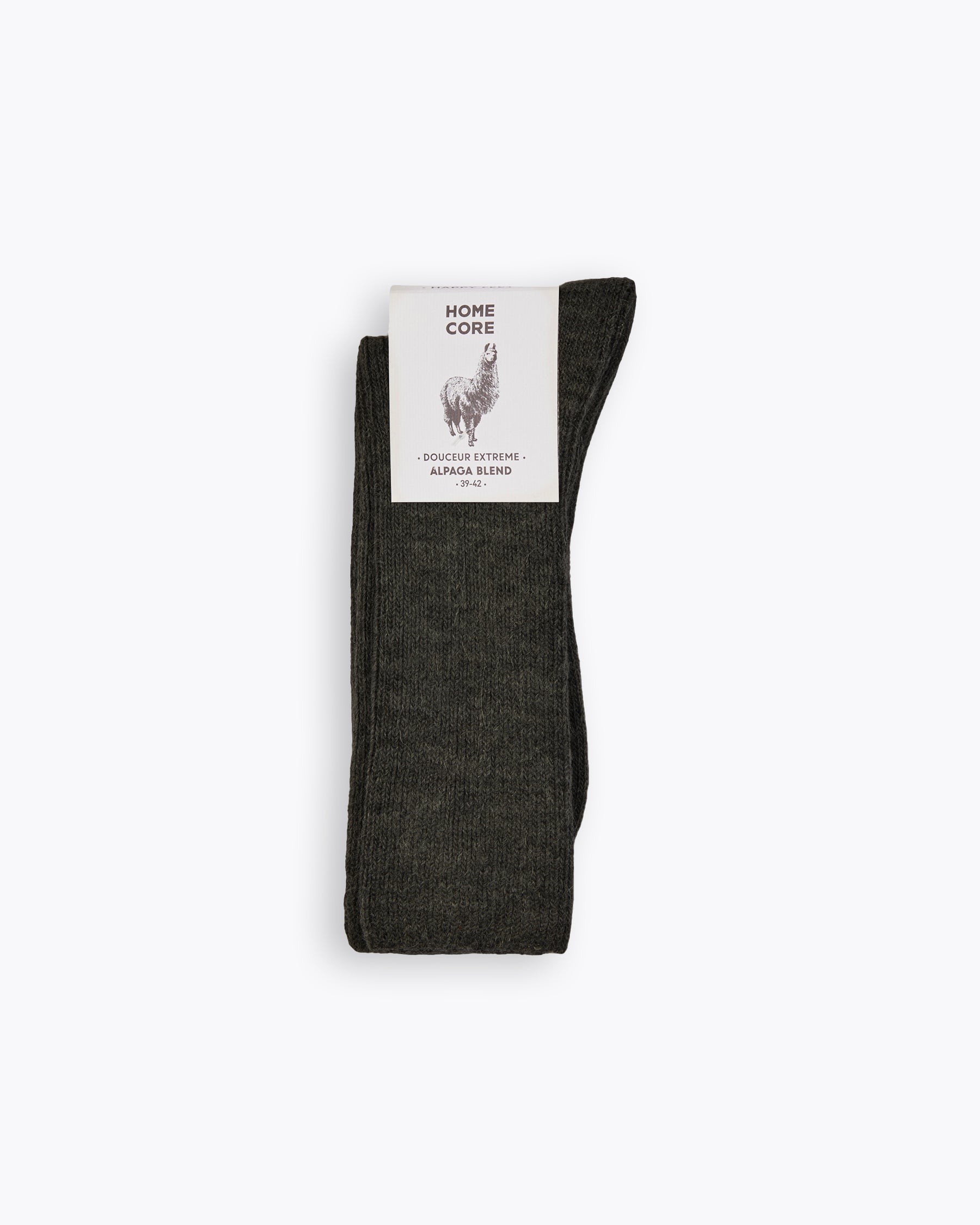 ALPACA BLEND SOCKS MOUNTAIN ANTHRACITE