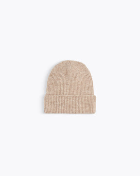 BABY HAT LIGHT BROWN