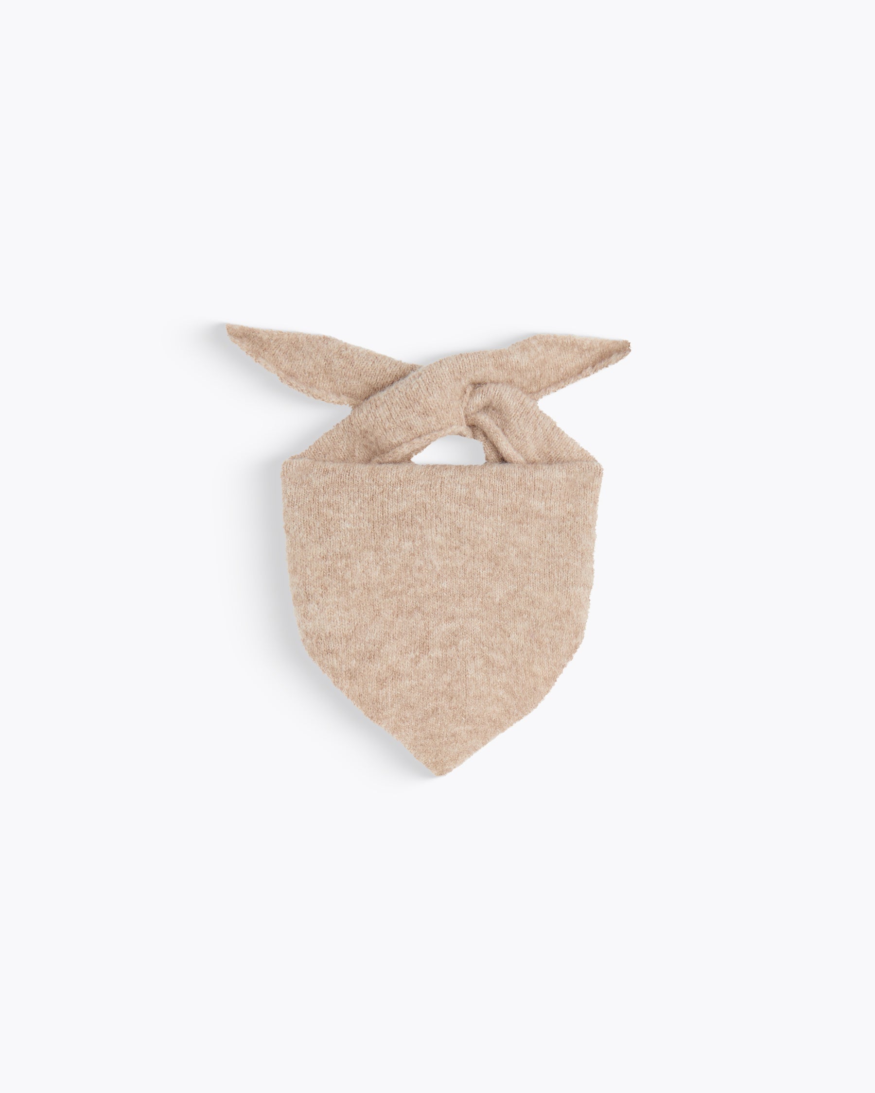 BABY BANDANA LIGHT BROWN