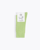 CASHMERE BLEND SOCKS - PASTELS LIGHT GREEN