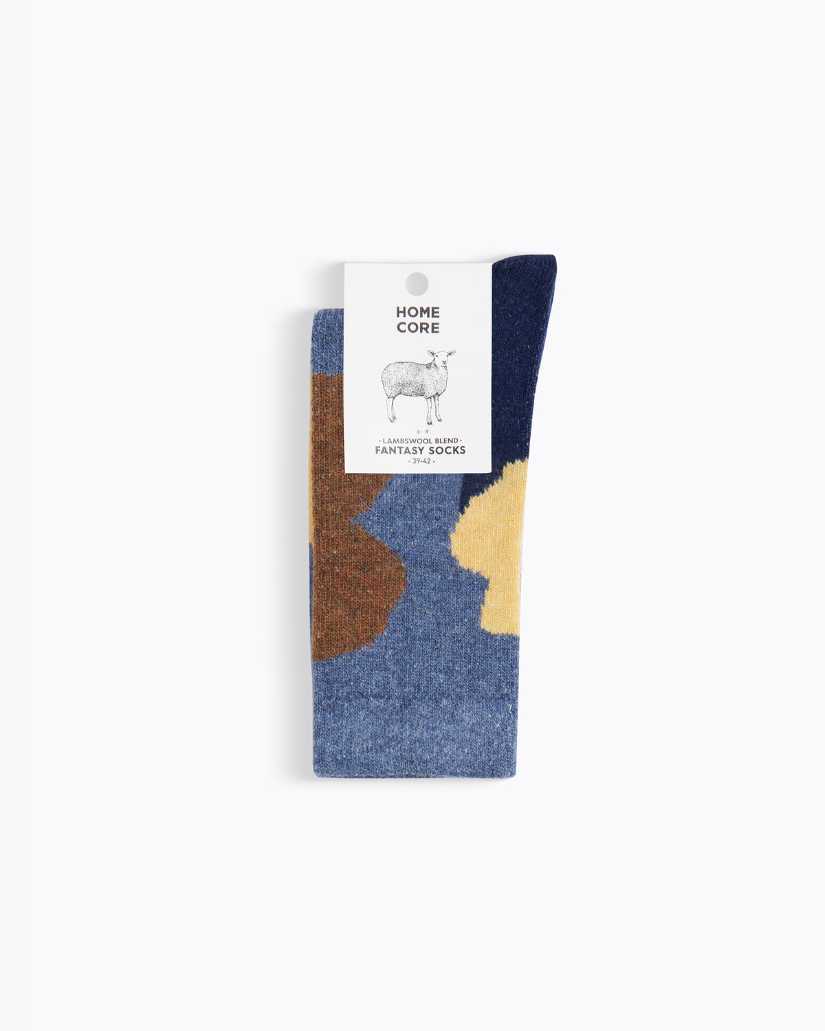 FANTASY SOCKS - SPLOTCHES BLUE MIX