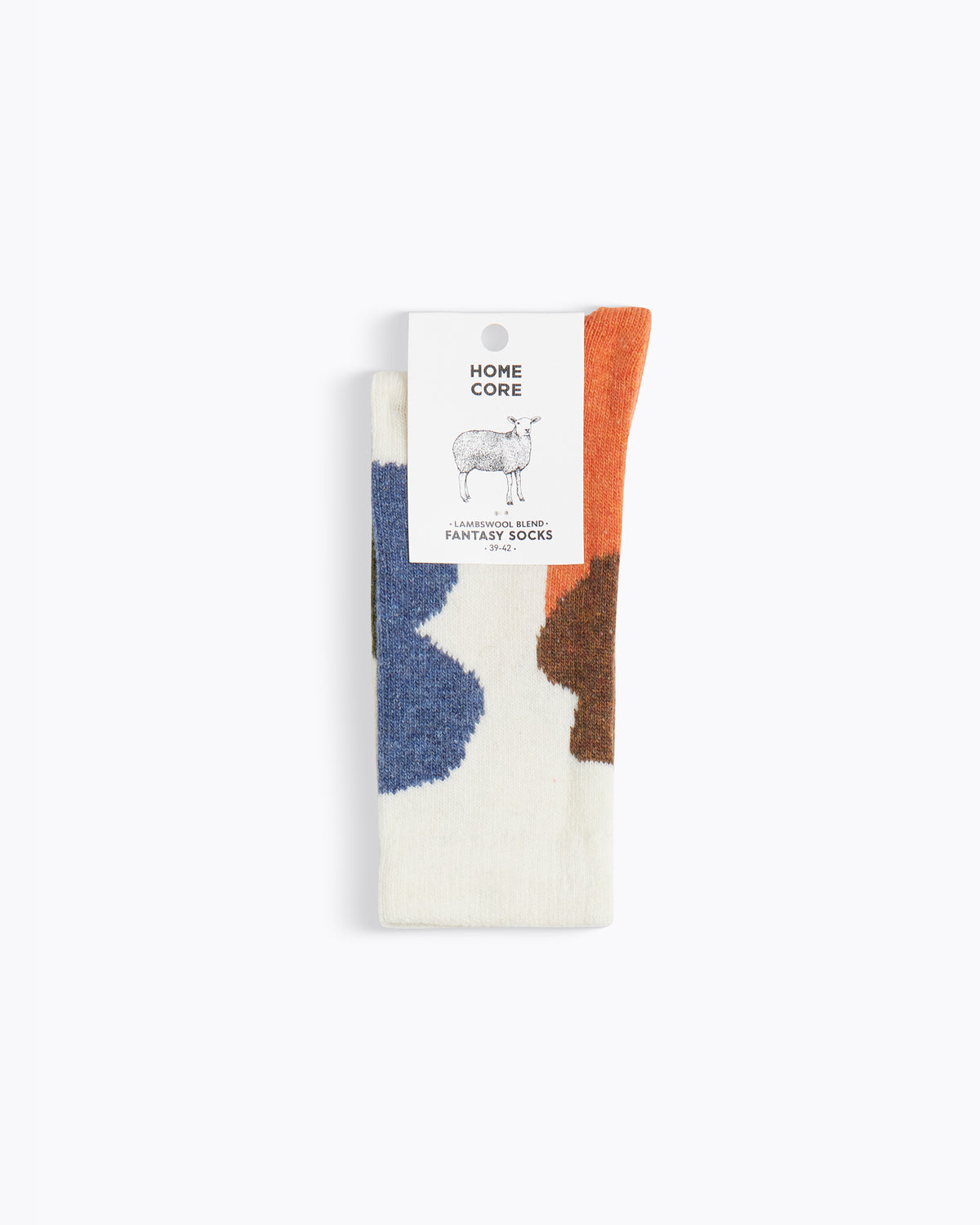 FANTASY SOCKS - SPLOTCHES WHITE MIX