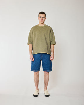 TERRY TEE SWAMP GREEN