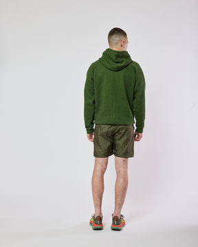 TERRY HOODIE BIG GREEN