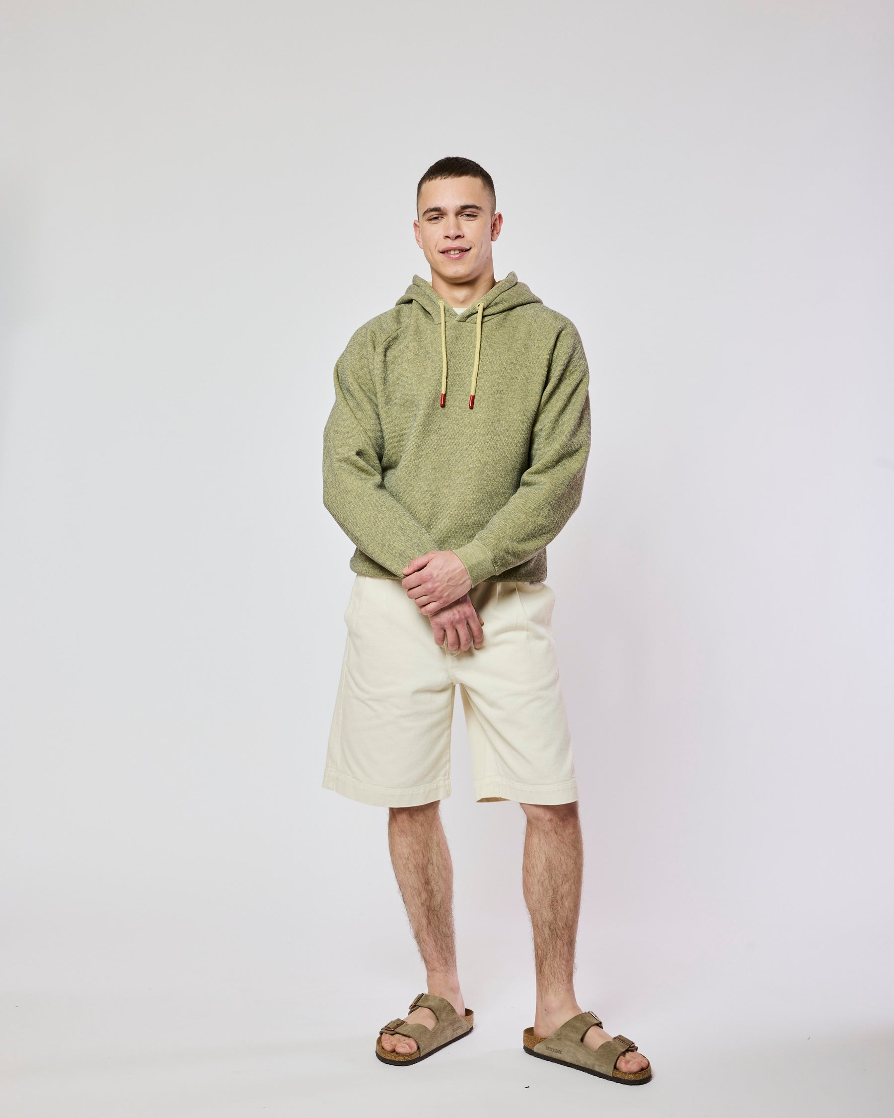 TERRY HOODIE SWAMP GREEN