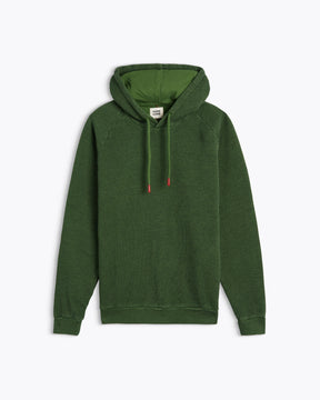 TERRY HOODIE BIG GREEN