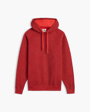 TERRY HOODIE RED HEAT