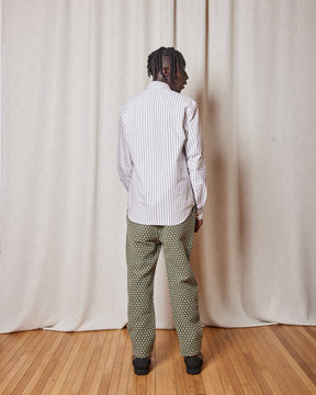 TOKYO SLANT KHAKI STRIPES