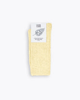 WOOL-SILK SOCKS - EARTH CREAM