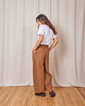 YSABEAU HEMP EARTHY BROWN